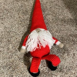 Adorable custom crochet Gnome!